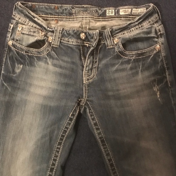 Miss me boot cut jeans size 28 - Picture 2 of 6